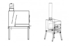 Печь дровяная Сибтермо средняя