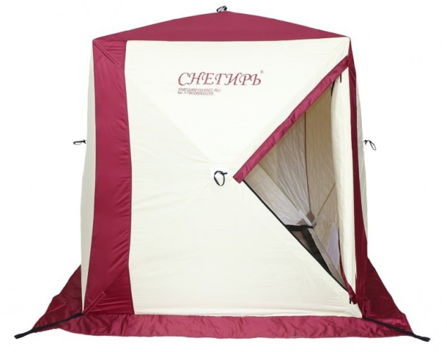 Зимняя палатка для рыбалки Куб Снегирь 3T в Томске