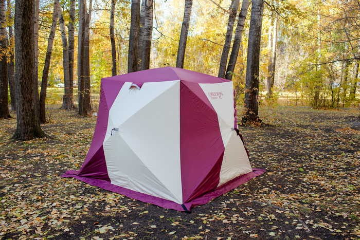 Зимняя палатка для рыбалки Куб Снегирь 4T в Томске