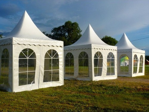 Шатер Пагода Giza Garden 6 х 6 м белый в Томске