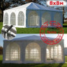 Шатер Пагода Giza Garden 8 x 8 м белый в Томске