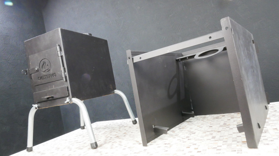 Экран для малой дровяной печи Сибтермо в Томске