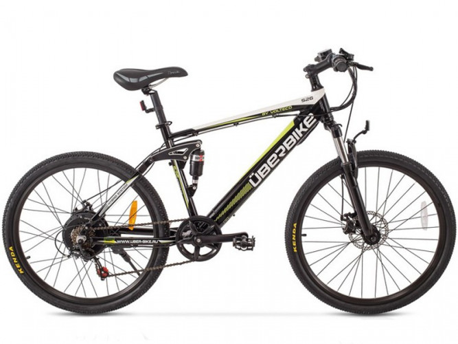 Электровелосипед UberBike S26 S 350W Black в Томске
