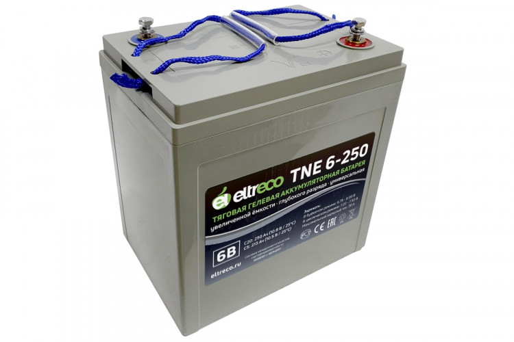 Тяговый аккумулятор Eltreco TNE6-250 (6V200A/H C3) в Томске
