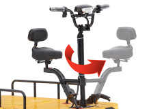 Грузовая электрическая тележка RuTrike СКЛАД 2000 Грузовая электрическая тележка RuTrike СКЛАД 2000