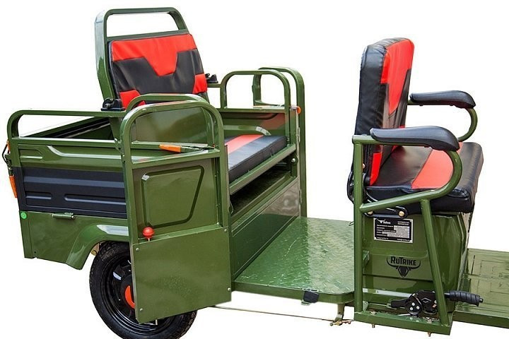 Грузовой электрический трицикл RuTrike Вояж П Трансформер в Томске