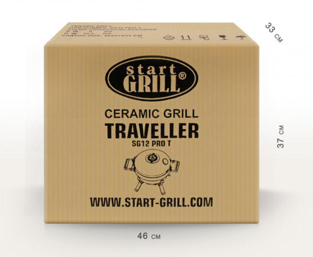 Гриль керамический TRAVELLER SG12 PRO T в Томске