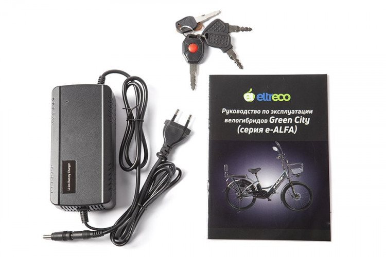 Электровелосипед Green City e-ALFA NEW для курьеров в Томске