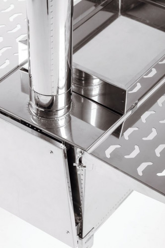 Печь-камин Инвент ПРО Средняя в Томске