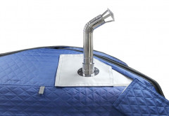 Переходник для трубы 80 мм в мобильную баню МОРЖ Переходник для трубы 80 мм в мобильную баню МОРЖ