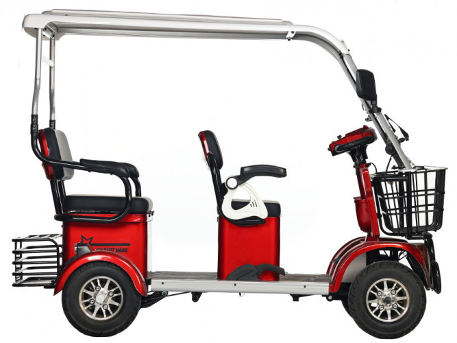 Пассажирский электротрицикл Rutrike Gelbert Hara в Томске