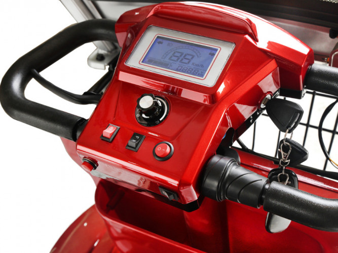 Пассажирский электротрицикл Rutrike Gelbert Hara в Томске