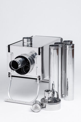 Печь Инвент экономка средняя с регулирующимися экранами в сумке в Томске