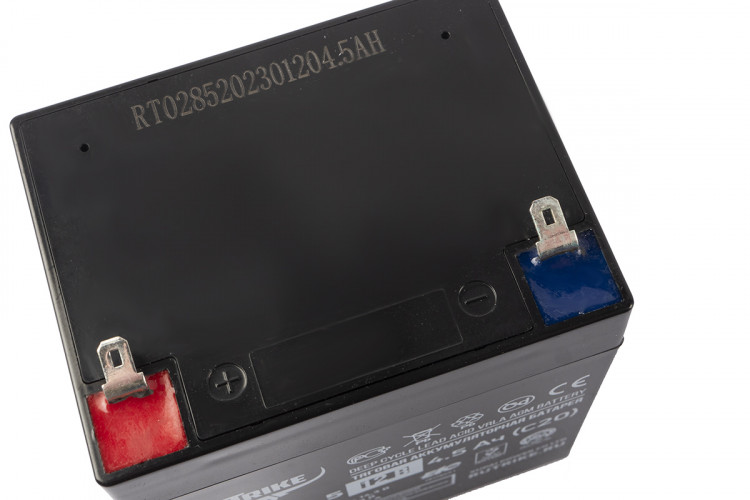 Тяговый гелевый аккумулятор RuTrike 6-GFM-4.5 (12V4.5A/H C20) в Томске