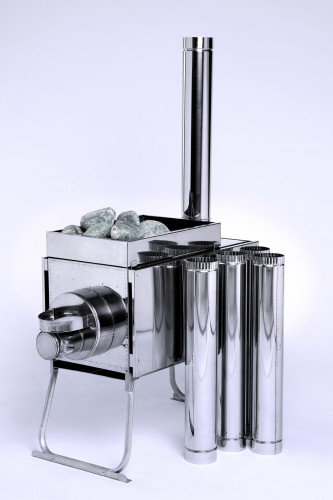 Печь Инвент Экономка средняя со стац. экранами в сумке в Томске