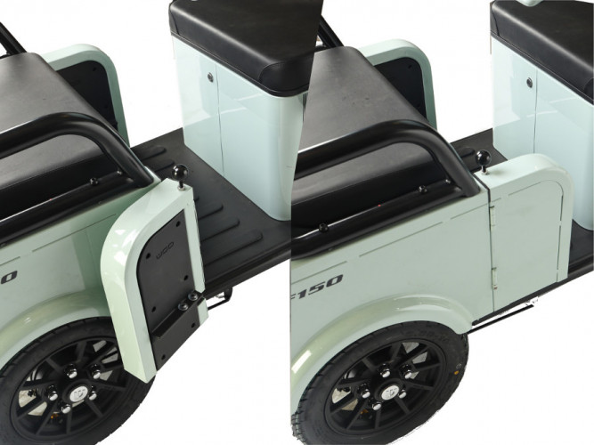 Пассажирский электротрицикл Wanshida LC-F150 в Томске