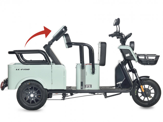 Пассажирский электротрицикл Wanshida LC-F150 в Томске