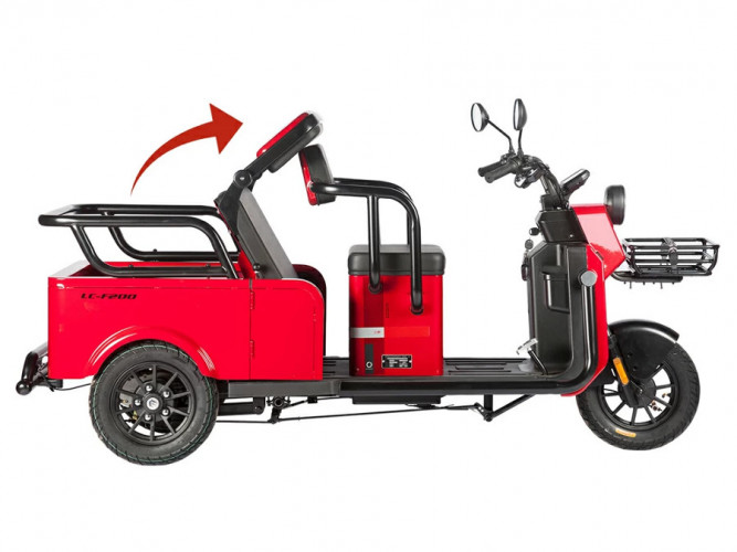 Пассажирский электротрицикл Wanshida LC-F200 в Томске