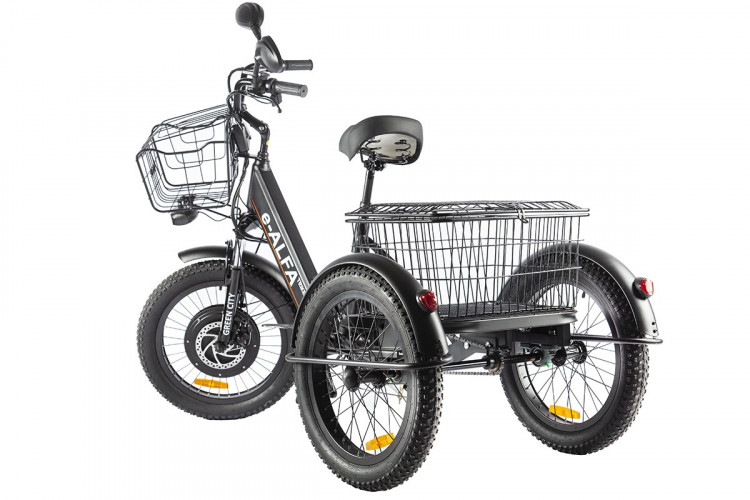 Электрофэтбайк Eltreco Green City e-ALFA Trike в Томске