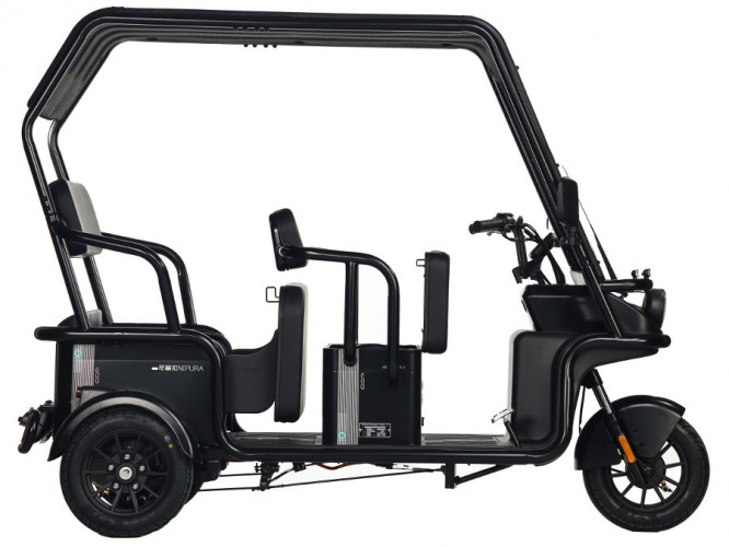 Пассажирский электротрицикл Wanshida NIPLA 570 в Томске