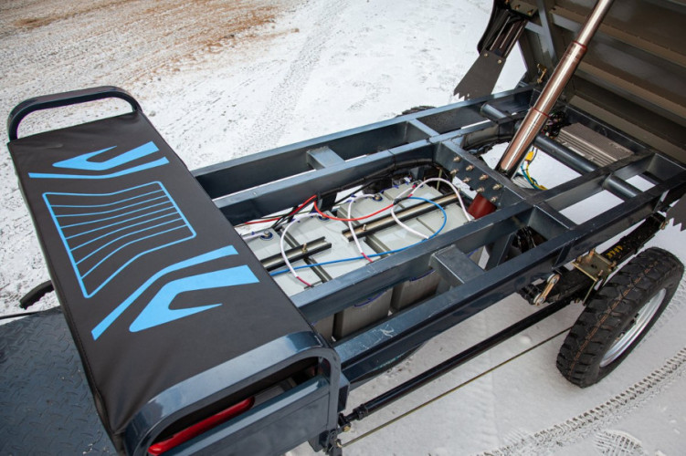 Грузовая электрическая тележка Rutrike Титан 2000 Гидравлика в Томске