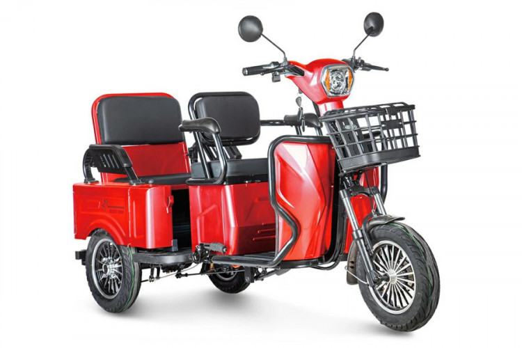 Пассажирский электротрицикл Rutrike Gelbert Tuban в Томске