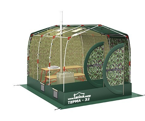 Зимняя палатка Терма-32 в Томске