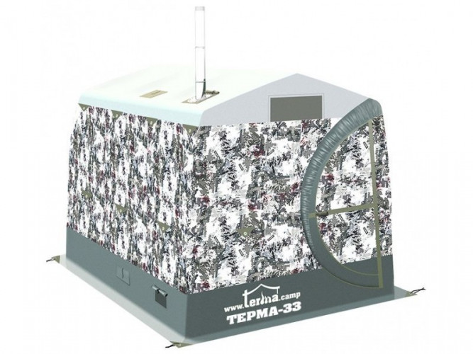 Зимняя палатка Терма-33 в Томске