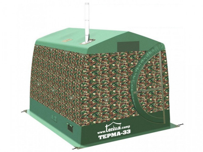 Зимняя палатка Терма-33 в Томске