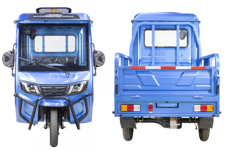 Электротрицикл Rutrike КАРГО Кабина обогрев 1500 грузовой в Томске