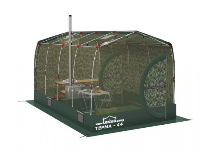 Зимняя палатка Терма-44 в Томске