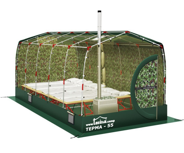 Зимняя палатка Терма-55 в Томске