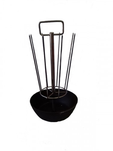 Тритон D21 с чугунной сковородой в Томске