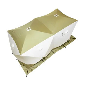 Палатка зимняя куб СЛЕДОПЫТ Premium Дубль в Томске