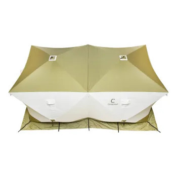 Палатка зимняя куб СЛЕДОПЫТ Premium Дубль в Томске