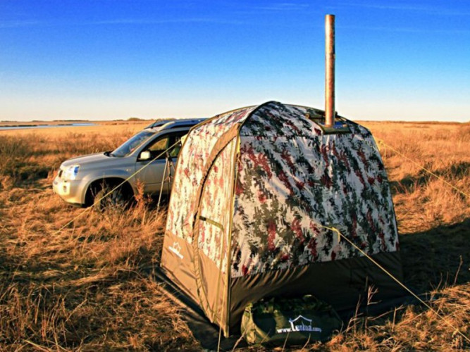 Мобильная баня ТЕРМА-10 с 1 окном (походная) в Томске