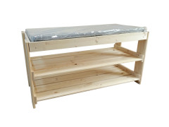 Полка для обуви деревянная Полка для обуви деревянная