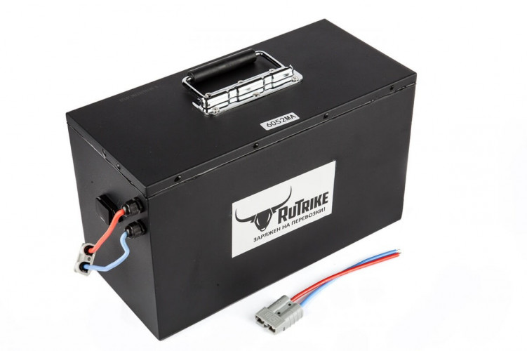 Литиевый тяговый аккумулятор RuTrike 60V52A/H Li(MnCoNi)O2 в Томске