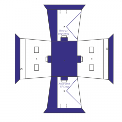 Зимняя палатка Polar Bird 4T Long компакт Зимняя палатка Polar Bird 4T Long компакт