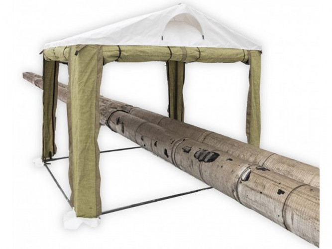 Палатка сварщика 2,0 X 2,0 ПВХ/брезент в Томске