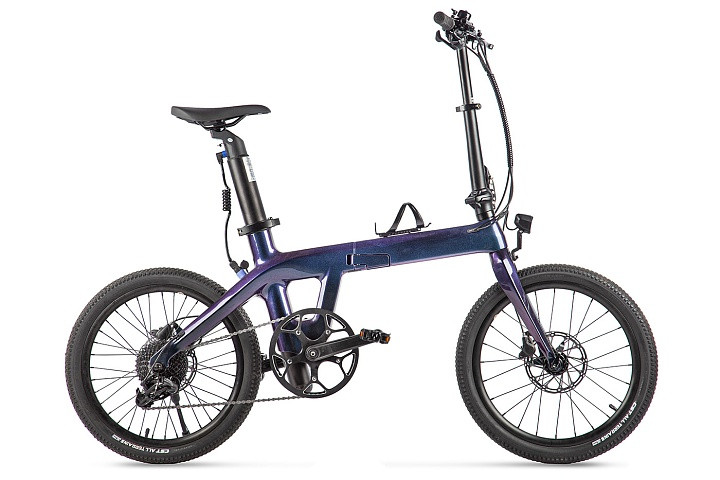 Электровелосипед складной Carbon 20" Sporto в Томске