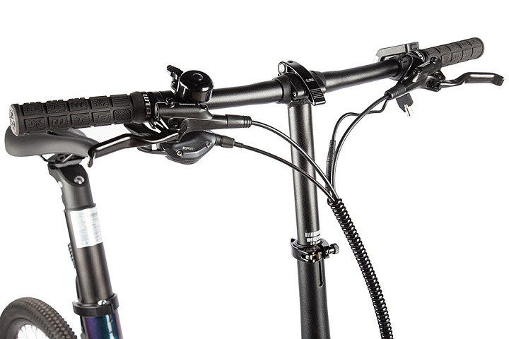 Электровелосипед складной Carbon 20" Sporto в Томске