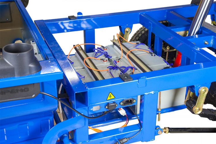 Грузовой электрический трицикл Rutrike D5 1700 гидравлика в Томске