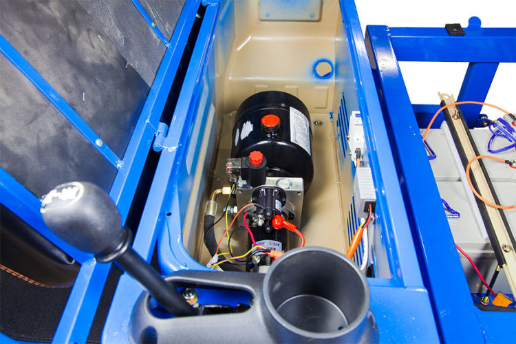 Грузовой электрический трицикл Rutrike D5 1700 гидравлика в Томске